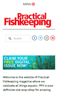 Mobile Screenshot of practicalfishkeeping.co.uk